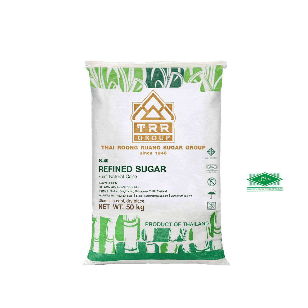 50Kg Gula Pasir Thailand (Refined Sugar) 泰国白糖 (TRR) 1