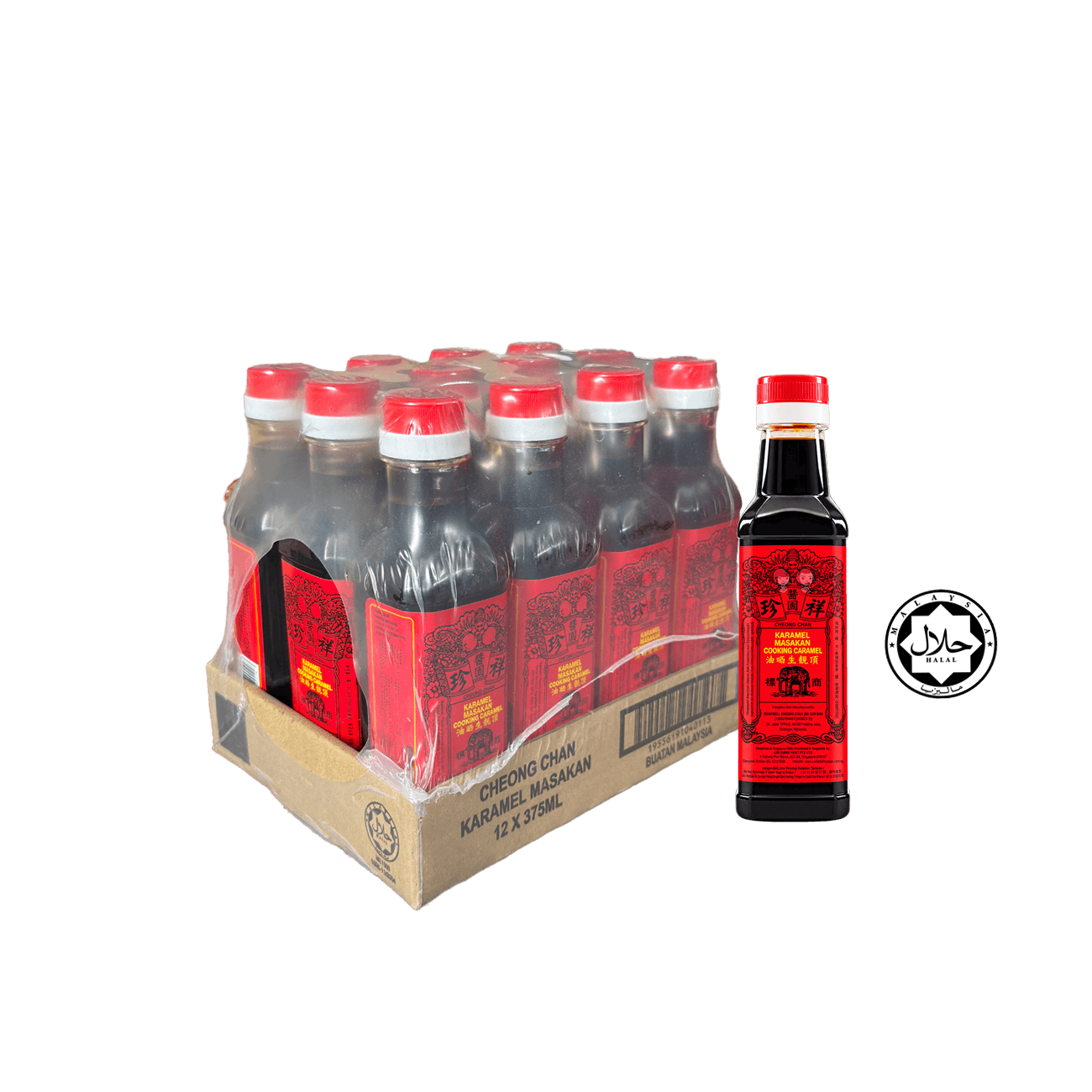 375ml x 12 Elephant Thick Caramel Sauce 象王晒油(小) 1