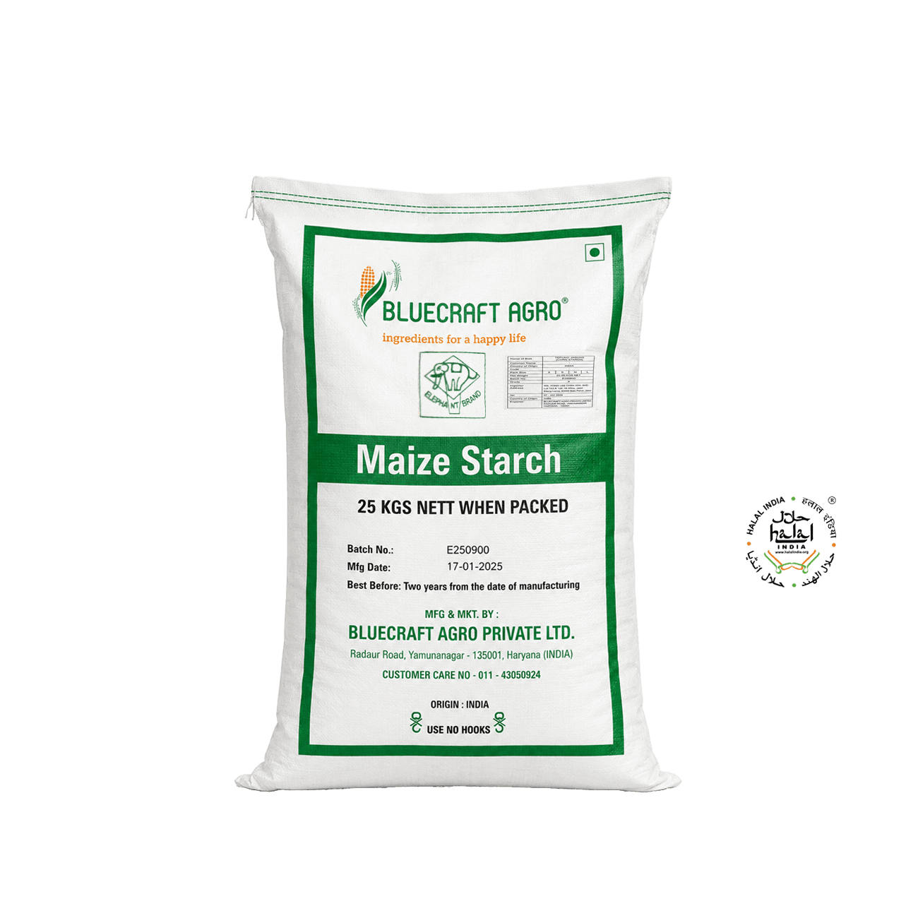 25Kg Tepung Jagung India (Corn Starch) 玉米粉 1